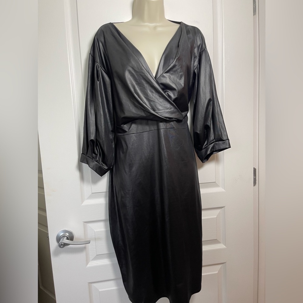 Bohoo black dress